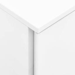 Berkfield Home Mobile File Cabinet White 39x45x67 cm Steel - Size: 39 x 45 x 67 cm - thumbnail 6