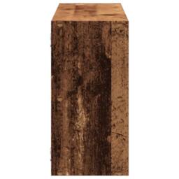 Berkfield Home Wall Shelf Old Wood 100x25x50 cm Engineered Wood in Brown - Size: 100 x 25 x 50 cm - thumbnail 5