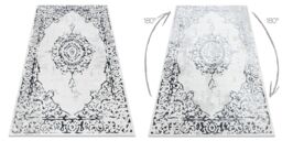 RugsX Allure Rug in White - Size: 160 cm x 220 cm - thumbnail 4