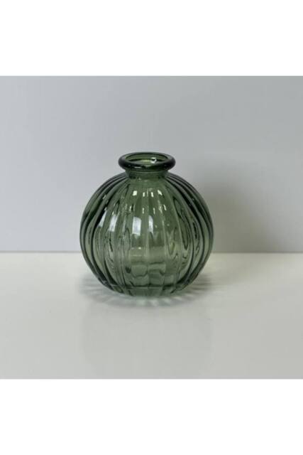 KDMD Vintage Green Round Bottle - image 1