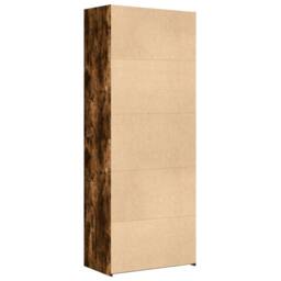 Berkfield Home Highboard Smoked Oak 70x42.5x185 cm Engineered Wood in Brown - thumbnail 6