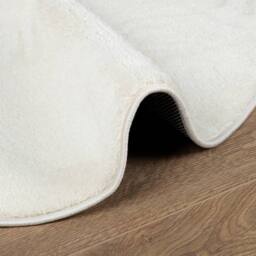 Berkfield Home Rug OVIEDO Short Pile Cream √ò 120 cm - Size: Medium - thumbnail 6