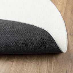Berkfield Home Rug OVIEDO Short Pile Cream √ò 120 cm - Size: Medium - thumbnail 5