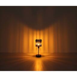 Netlighting Gorley Pendant Ceiling Light Matt Black Blackberry Glass Shade 1x E27 - thumbnail 5