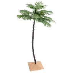 Berkfield Home LED Palm Tree Warm White 88 LEDs 150 cm - thumbnail 2