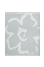Ted Baker 'Magnolia' Wool Throw in Silver - Size: 150 cm x 180 cm - thumbnail 2