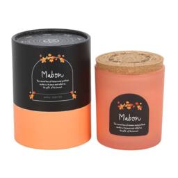 Something Different Wheel Of The Year Apple Mabon Candle in Orange - thumbnail 3