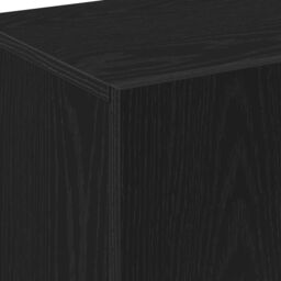 Berkfield Home Highboard in Black Oak, 70x31x115 cm, Made from Engineered Wood - Size: 70 x 31 x 115 cm - thumbnail 9
