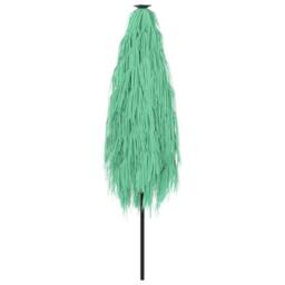 Berkfield Home Durable Garden Parasol with Steel Pole Green 248x248x248 cm - Size: 248 x 248 x 248 cm - thumbnail 6