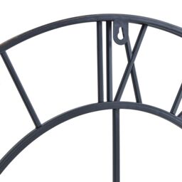 Love Lace Bronze Skeleton Wall Clock - thumbnail 3