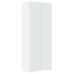 Berkfield Home Storage Cabinet White 70x42.5x225 cm Engineered Wood - thumbnail 6