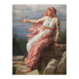 "Artery8 CW Eckersberg Alcyones Farewell to Her Husband Wall Art Print - Size: W12"" x H16""" - thumbnail 1