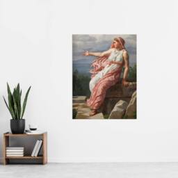 "Artery8 CW Eckersberg Alcyones Farewell to Her Husband Wall Art Print - Size: W12"" x H16""" - thumbnail 4