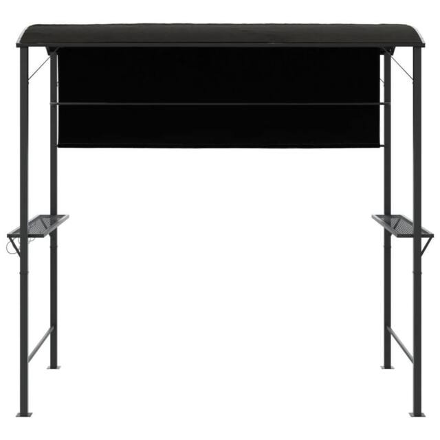 Berkfield Home Gazebo with Roof 220x110x200 cm Anthracite in Black - Size: 220 x 110 x 200 cm - image 1