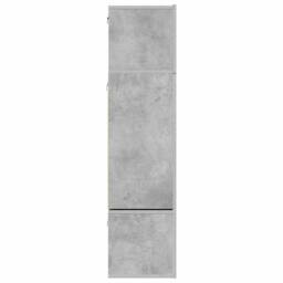 Berkfield Home 6 Piece TV Cabinet Set Concrete Grey Engineered Wood - thumbnail 8