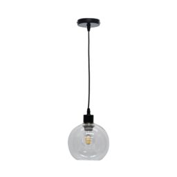 First Choice Lighting Barnum - Clear Glass Globe Easy Fit Pendant Shade - thumbnail 2