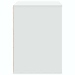 Berkfield Home Corner Chest of Drawers White 80x41x58 cm Engineered Wood - Size: 80 x 41 x 58 cm - thumbnail 6