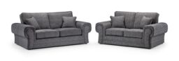 Snugg Furniture UK Limited Wilcot 3+2seater Sofa Set in Grey - thumbnail 1
