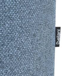 Wyld and Coco Blue Woven Fabric Storage Pouffe With Water-Repellent Finish - thumbnail 6