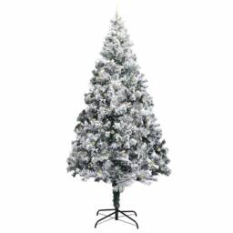Berkfield Home Artificial Pre-lit Christmas Tree with Ball Set Green 400 cm - thumbnail 3