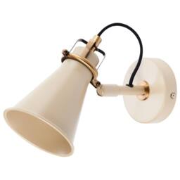 Wyld and Coco Beige Industrial Wall Lamps Set of 2 Adjustable Shades - thumbnail 5