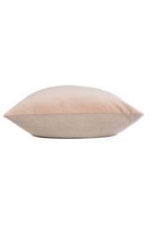 CHRISTY Luxury Filled Velvet 'Jaipur' Square Cushions in Dusty Pink - Size: 45 cm x 45 cm - thumbnail 3