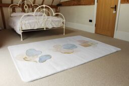 Benjamin Tate Design Beige Watercolor Illustration & Elements Designer Rug in Natural - Size: Large - thumbnail 3
