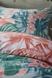 Furn Medinilla Tropical Reversible Duvet Cover Set - Size: Double - thumbnail 4