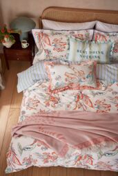 YVONNE ELLEN 'Signature Floral' Cotton Cover Set - Size: Double - thumbnail 4
