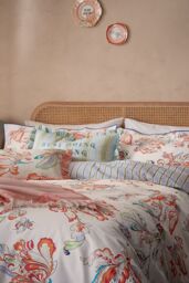 YVONNE ELLEN 'Signature Floral' Cotton Cover Set - Size: Double - thumbnail 2