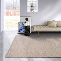 THE RUGS Delhi Wool Rug Pradesh Handwoven Reversible Wool Cotton Rug Runner in Cream - Size: 80 cm x 200 cm - thumbnail 7