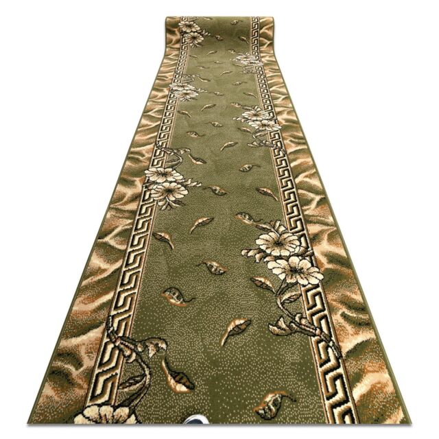 RugsX Bcf Trio Runner in Green - Size: 80 cm x 210 cm - image 1