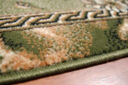 RugsX Bcf Trio Runner in Green - Size: 80 cm x 210 cm - thumbnail 4