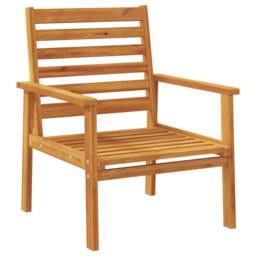 Berkfield Home Beautiful 4 Piece Garden Lounge Set Solid Wood Acacia in Brown - thumbnail 5