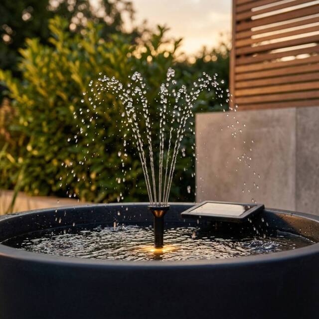 Garden Greatness Sunjet 300 Solar Fountain Pump Water Feature - image 1