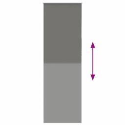 Berkfield Home Roller Blind Blackout Grey 75x210 cm Fabric Width 70.7 cm Polyester - thumbnail 5