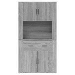Berkfield Home Highboard Grey Sonoma Engineered Wood - thumbnail 8