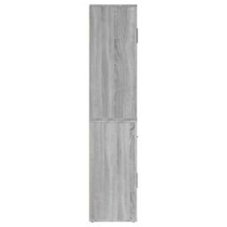 Berkfield Home Highboard Grey Sonoma Engineered Wood - thumbnail 9