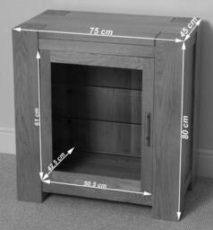 Thats Furniture Kuba Solid Oak Media Unit with Storage in Light Oak - thumbnail 9
