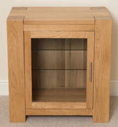 Thats Furniture Kuba Solid Oak Media Unit with Storage in Light Oak - thumbnail 2