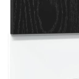 Berkfield Home Modern Dishwasher Panel Lyon Black Oak 60x1.5x67 cm Engineered Wood - thumbnail 7