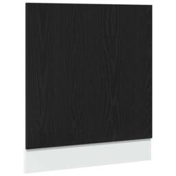 Berkfield Home Modern Dishwasher Panel Lyon Black Oak 60x1.5x67 cm Engineered Wood - thumbnail 3