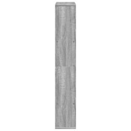 Berkfield Home Bookcase Grey Sonoma 72x20x120 cm Engineered Wood - Size: 72 x 20 x 120 cm - thumbnail 6