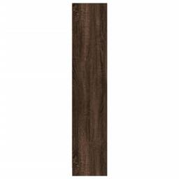 Berkfield Home Decorative Bookcase Brown Oak 57x28.5x107.5 cm Engineered Wood - thumbnail 5