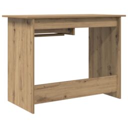 Berkfield Home Desk with Drawer with Storage Artisan oak 100 x 50 x 76 cm Engineered wood in Brown - thumbnail 8
