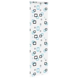 Berkfield Home Shower Roller Blind with Cassette 70x240 cm Fabric Width 66 cm in Black - thumbnail 3