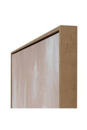 KDMD Veydra Hand Painted Canvas In Frame in Brown - thumbnail 3