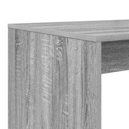 Berkfield Home Writing Desk Grey Sonoma Engineered wood, laminate Medium - thumbnail 7