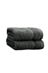 Catherine Lansfield 'Zero Twist' Face Cloth Pair in Charcoal - thumbnail 5