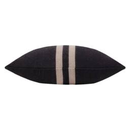 Yard Benton Woven 100% Cotton Cushion in Black - thumbnail 2